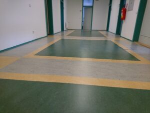 Povrch marmolea po aplikaci PU matná