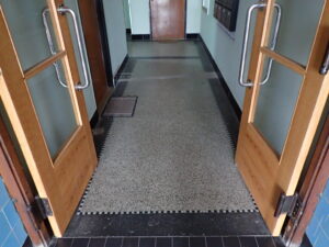 Teracova plocha před renovaci