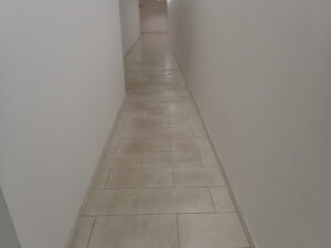 Teracová dlažba před renovaci