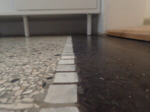 Penetrované terrazzo