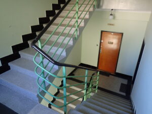 Teracove schodiště po renovaci