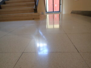 Terrazzova dlažba po kalibraci