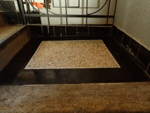 Zrenovované terrazzo