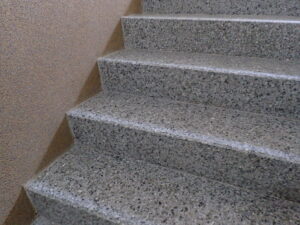 Teraco schody po renovaci