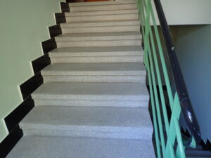 Teraco schody po renovaci