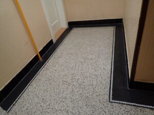 Terazzo po renovací