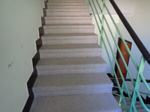 Schodiště po renovaci