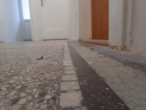 Terrazzo před renovaci