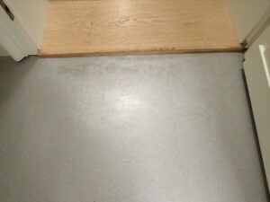 Původní stav linolea