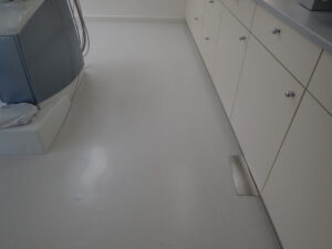 Čištění a renovace linolea výsledek