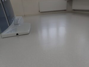 Čištění a renovace linolea výsledek